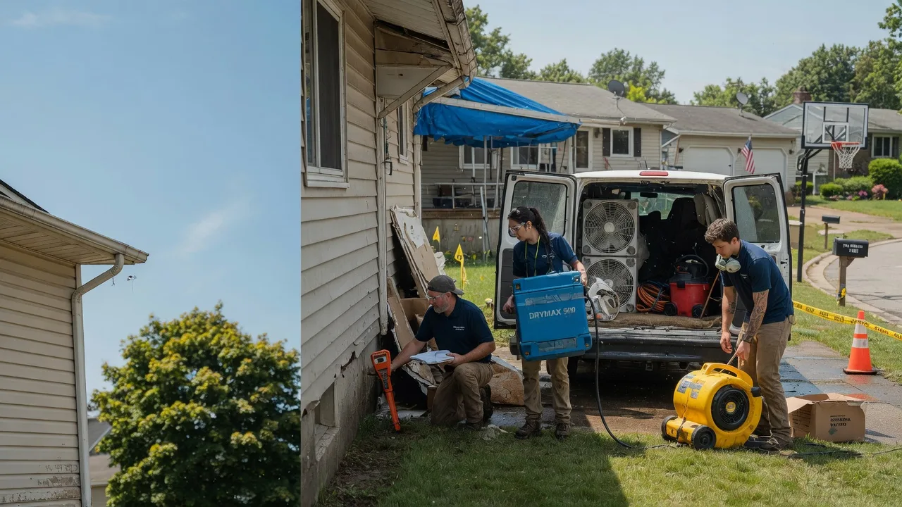 Ceiling Leak Cleanup in Hayesville, IA near me